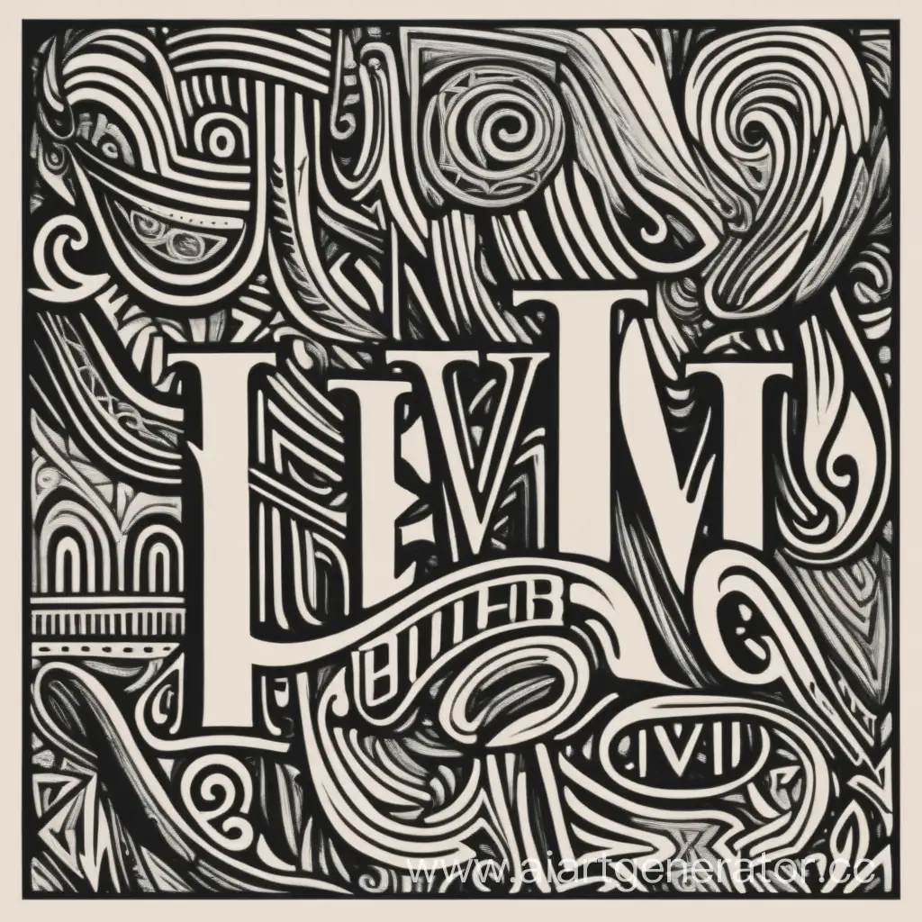 Levi-Thick-Line-Artistic-Font-Drawing