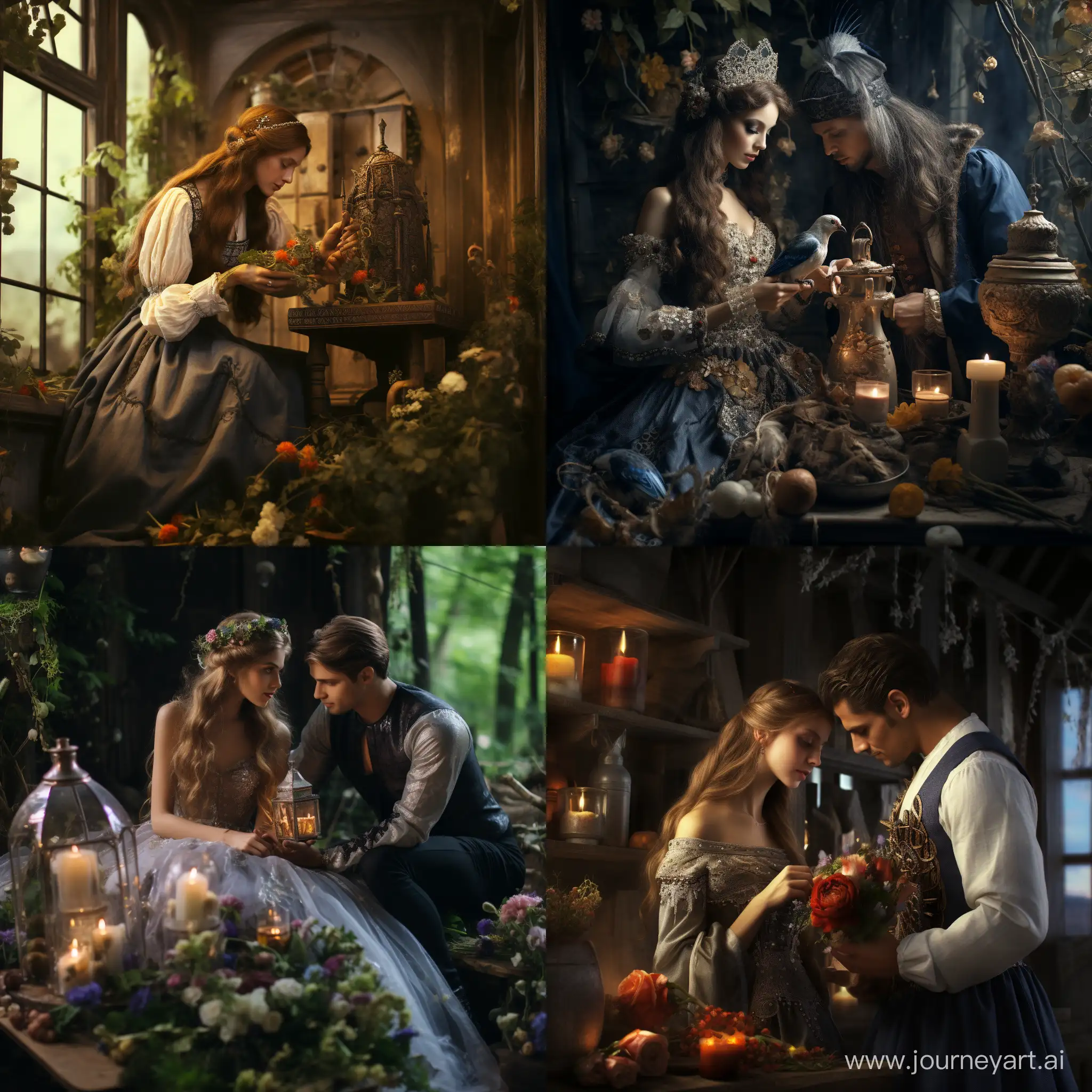 Enchanting-Union-Witch-and-Alchemist-Wedding