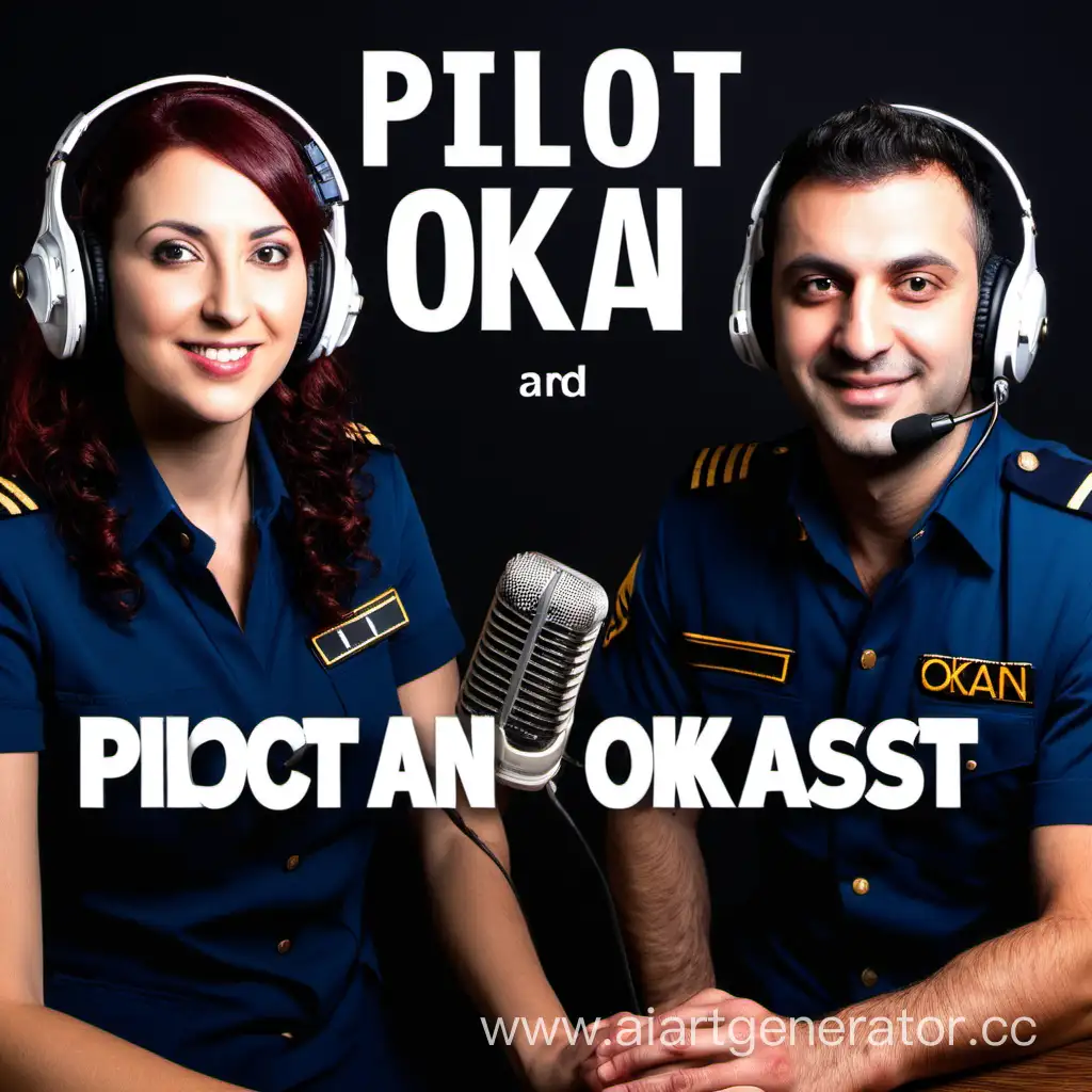 Podcast-Hosts-Leha-and-Okan-Recording-Episode