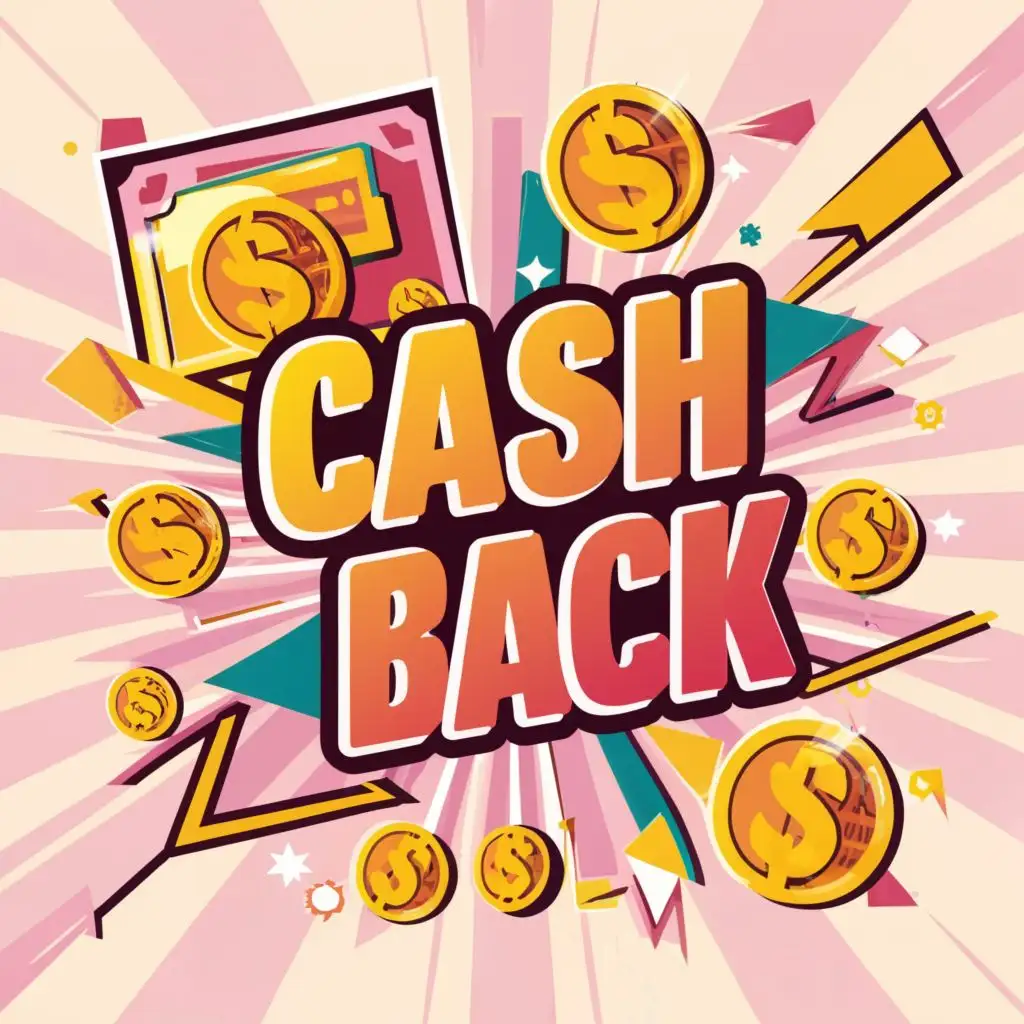 logo, sleek and modern, dollar signs, coins,  gold lettering with Bold Vibrant accent colors. arrows looping back, with the text "Cash Back", typography, be used in Technology industry Spell Cash, arrows into dollar bills
Cash Back
Dollar Bills 
Spell Cash Back Correctly Cash Back
put this on transparent background

