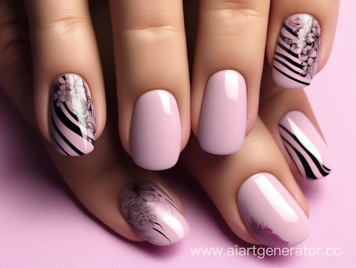 Chic-and-Trendy-Nail-Art-Designs-for-a-Stylish-Manicure