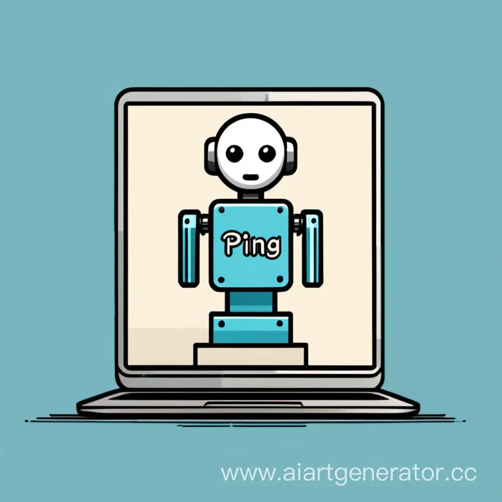 ping telegram bot online computer