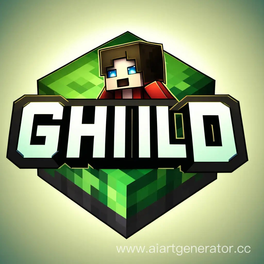логотип для майнкрафт сервера с названием G SHILD