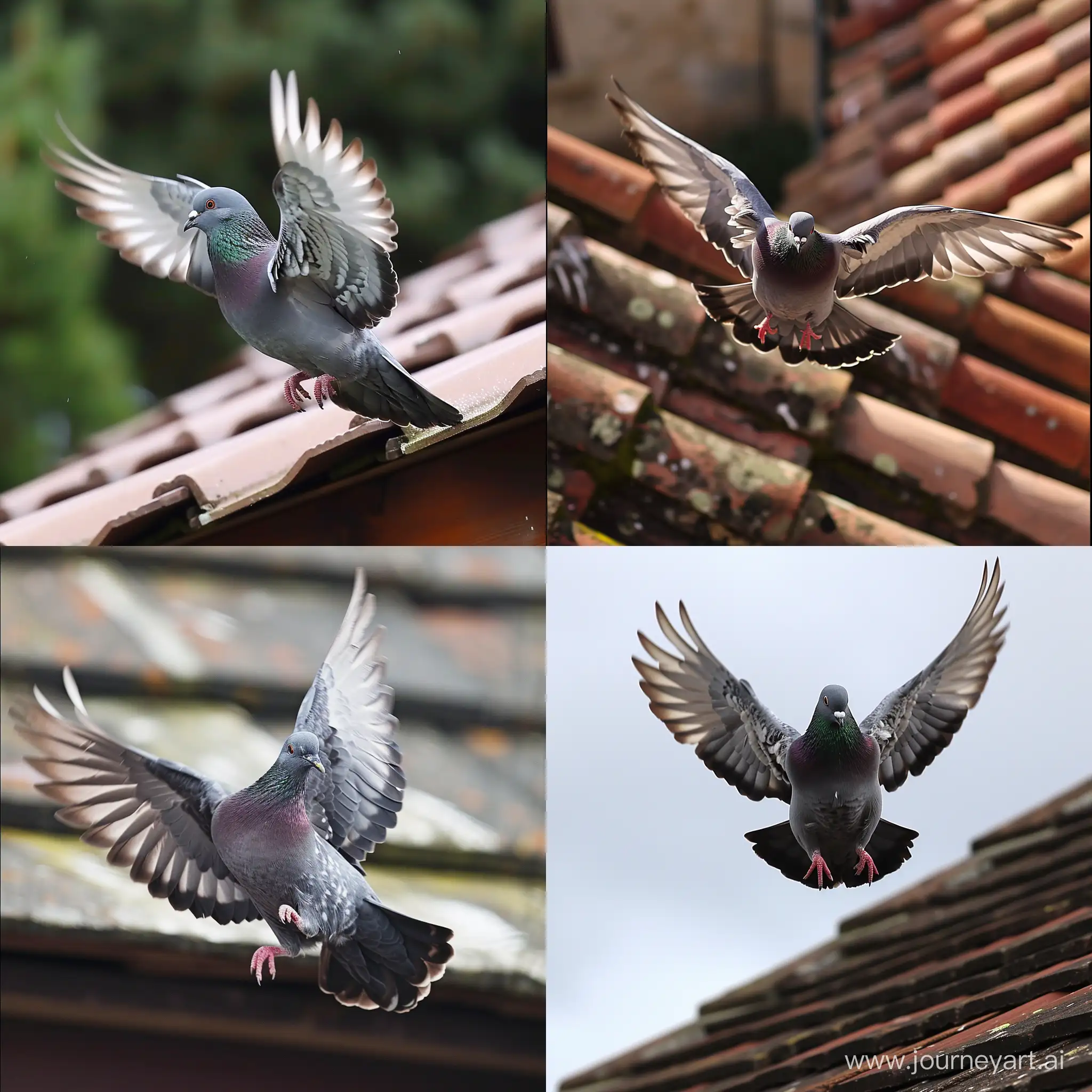Fatigued-Pigeon-Leaps-from-Rooftop