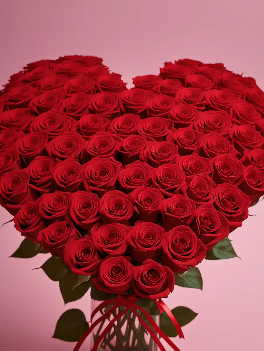 create something for me with a theme of Valentine Day and roses 