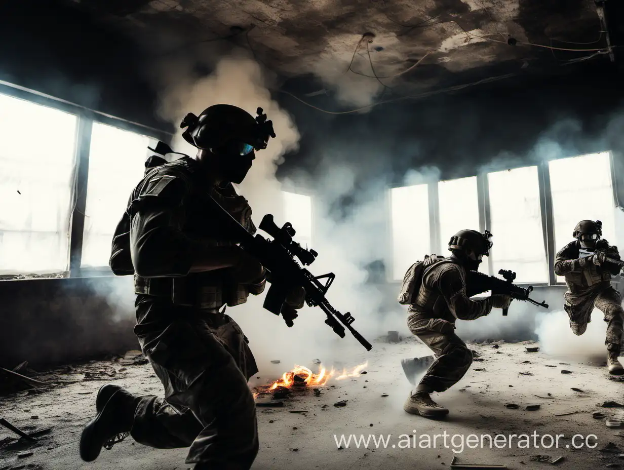 Indoor-Special-Forces-Firefight