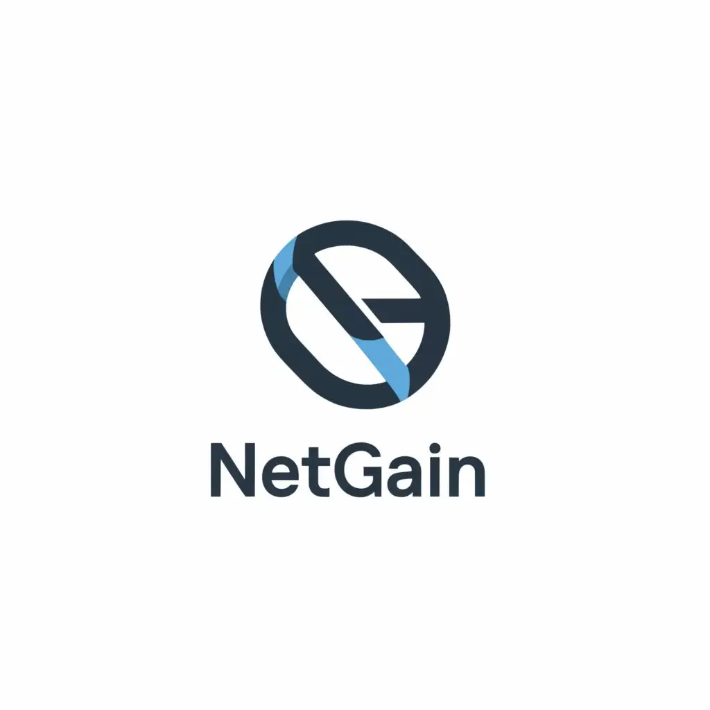 a logo design,with the text "netgain academy", main symbol:the initals "n g a",Minimalistic,be used in Finance industry,clear background