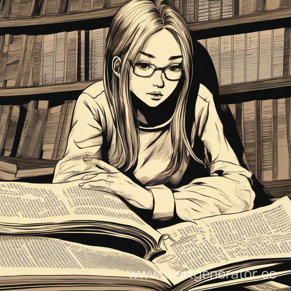 Young-Girl-Reading-Surrounded-by-Knowledge