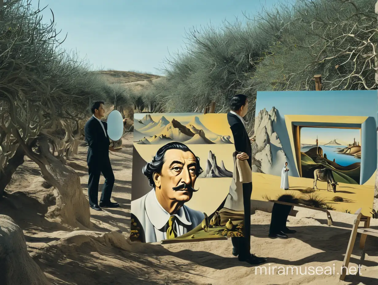 Surreal Dream Intricate Scene in the Style of Dali