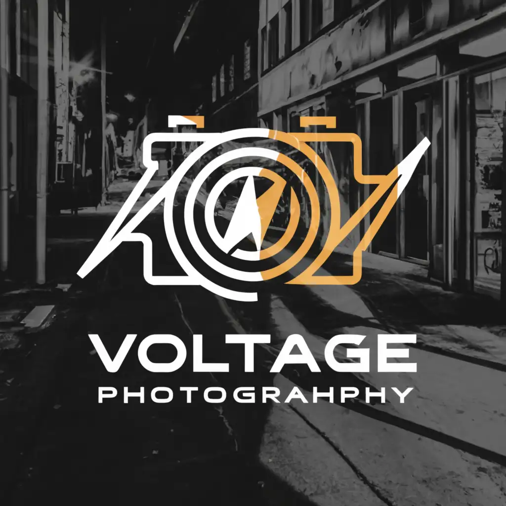 LOGO-Design-for-Voltage-Photography-Camera-and-StreetThemed-with-Automotive-Industry-Focus