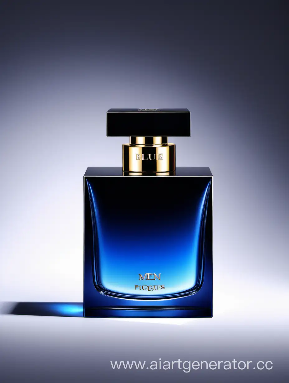 Elegant-Mens-Perfume-Collection-in-Graduating-Boxes-of-Blue-Black-and-Golden-Hues