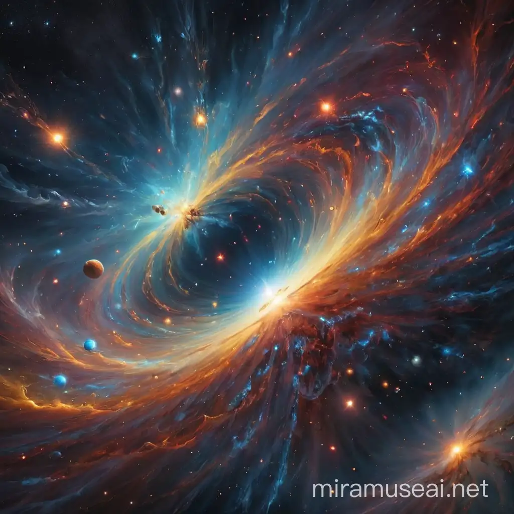 Starry Cosmos A Vivid Artistic Universe