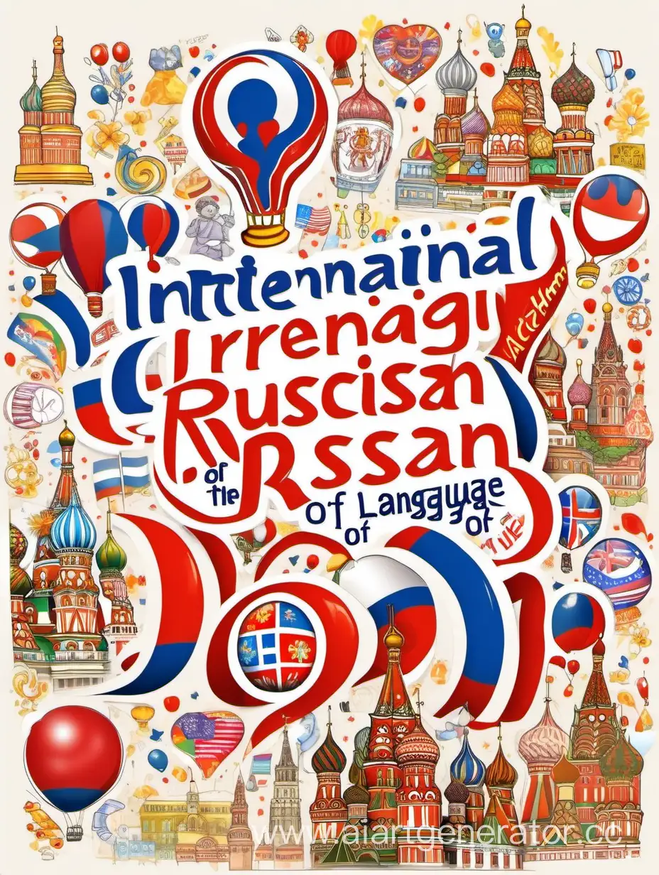 Celebrating-International-Day-of-the-Russian-Language-with-Multilingual-Greetings-and-Illustrations