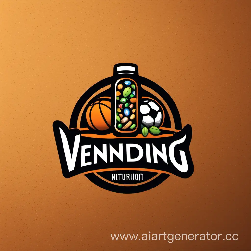 Логотип для вендинговой компании по продаже спортивного питания