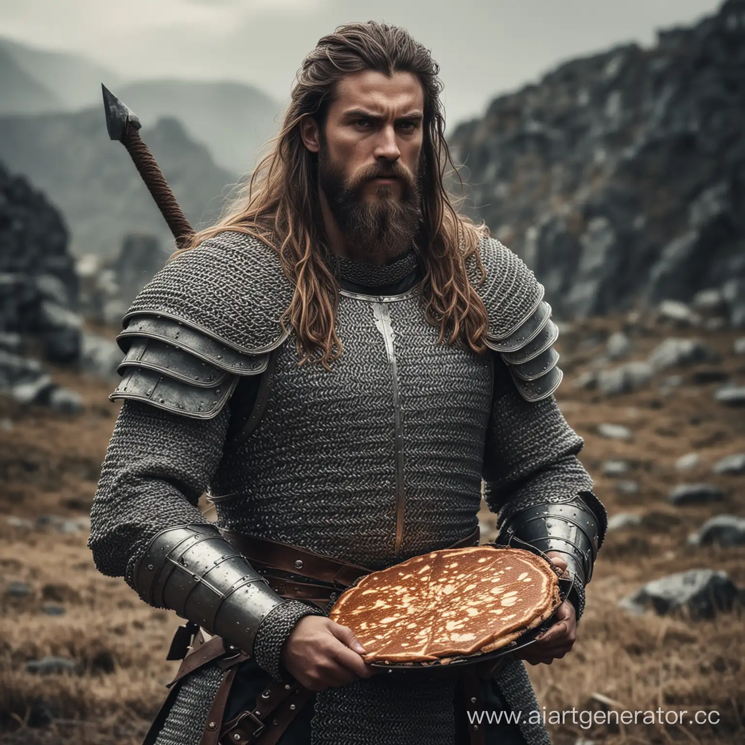 Powerful-Warrior-with-Long-Hair-and-Pancake-Beard-in-Fantasy-Chainmail