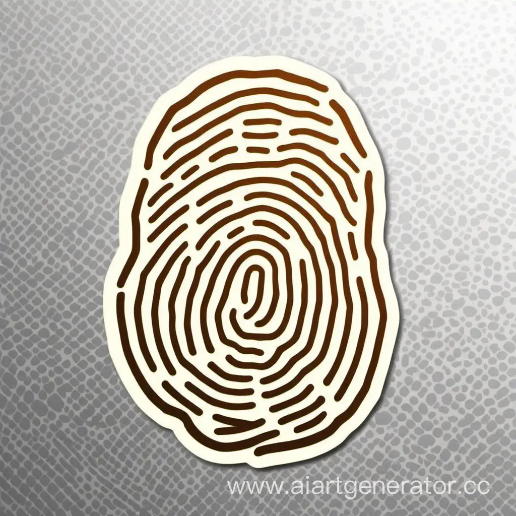 Colorful-Sticker-Fingerprints-on-White-Surface