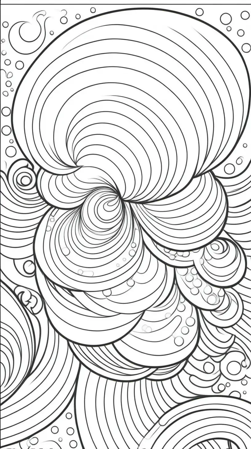 coloring page for kids vector lines, large basic patterns, style of a kids coloring book, thick, clear lines, low detail, no shading –ar 9:11