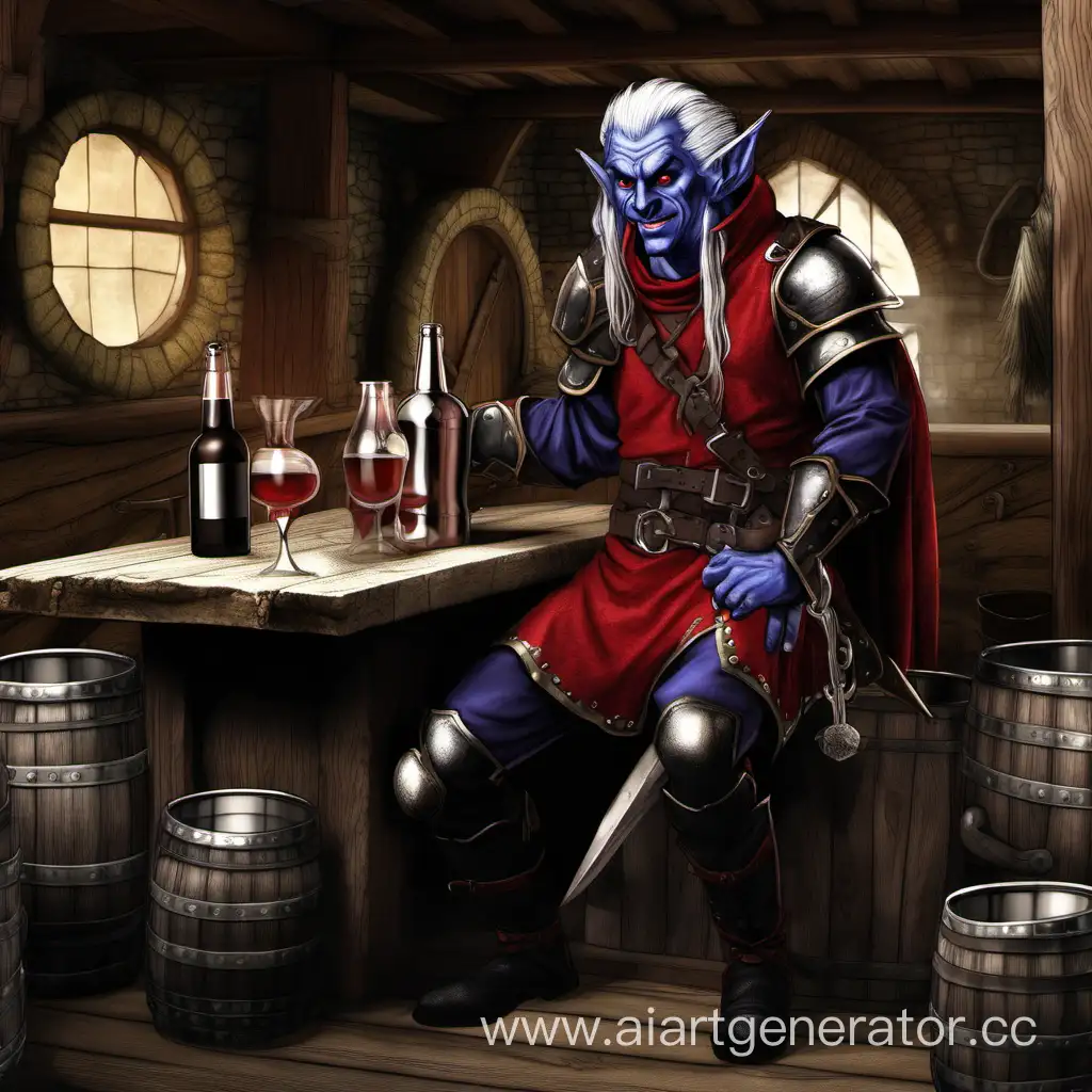 Mysterious-Dark-Elf-Tracker-Enjoying-a-Drink-at-a-Rustic-Tavern