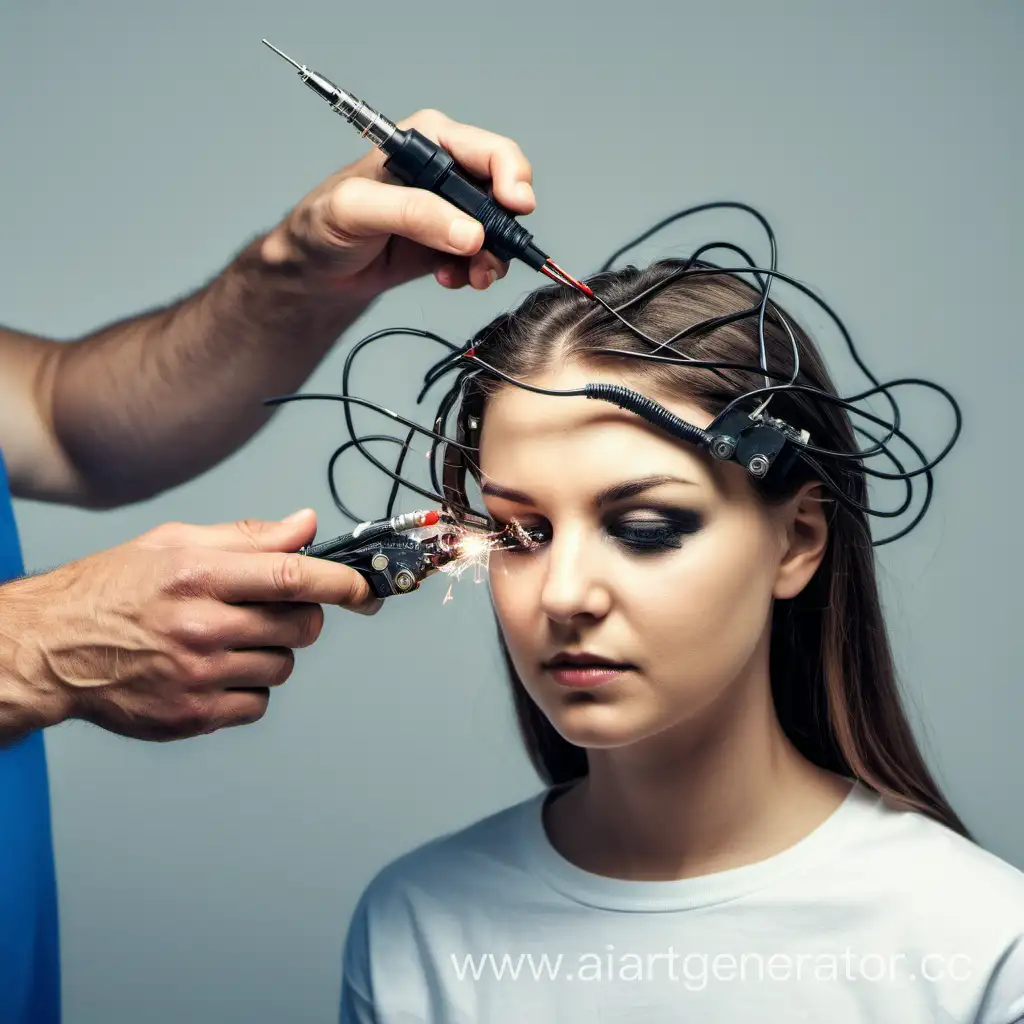 Young-Technician-Soldering-Wires-in-Mans-Head