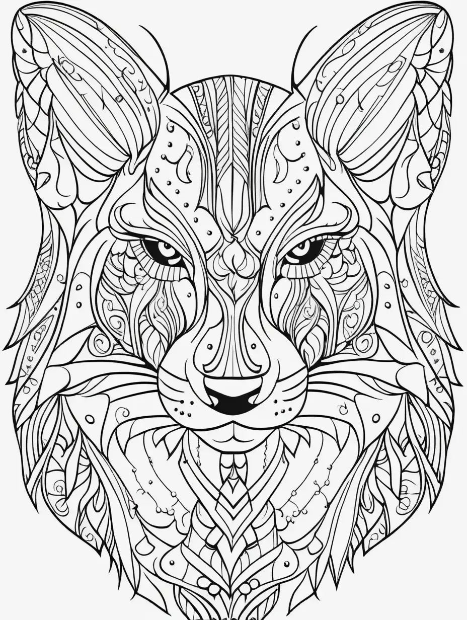 Relaxing DottoDot Coloring Page for Adults