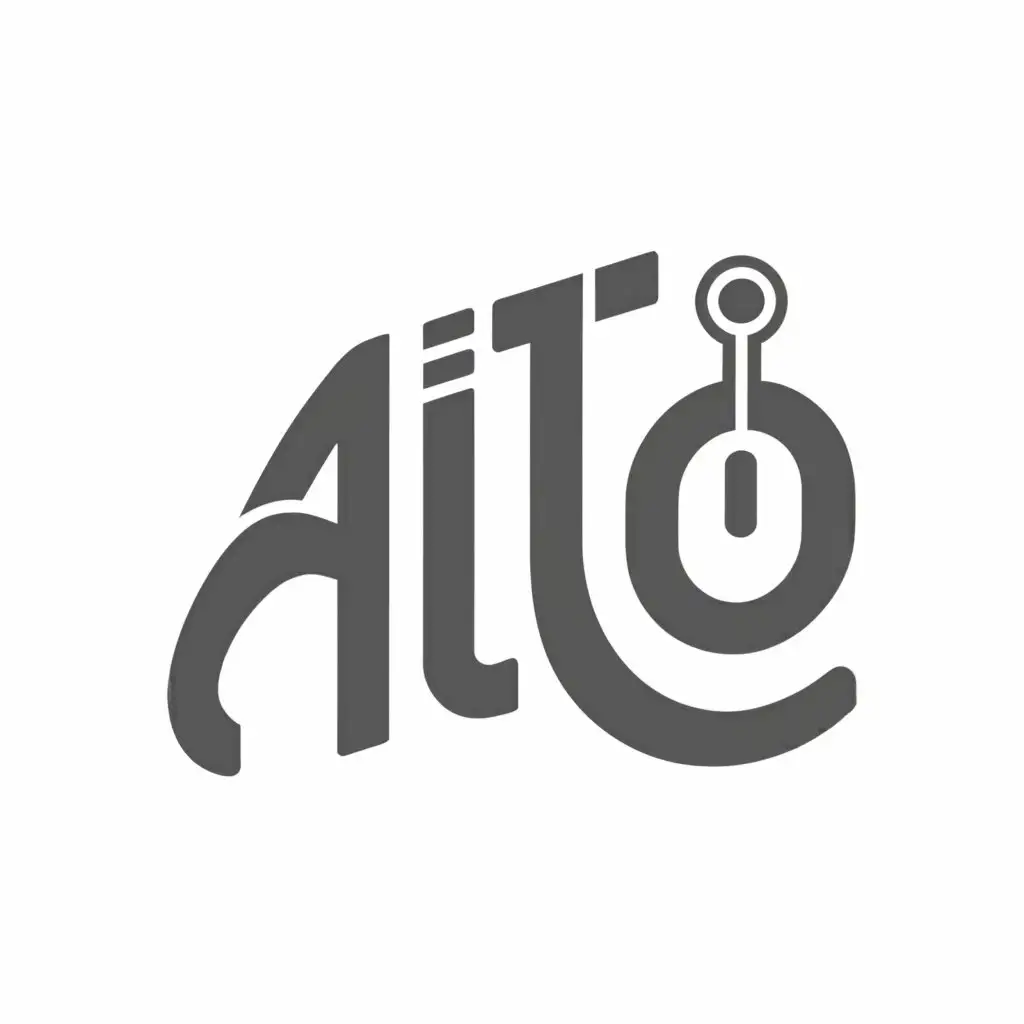 a logo design,with the text "AITO", main symbol:all about computer related,complex,clear background