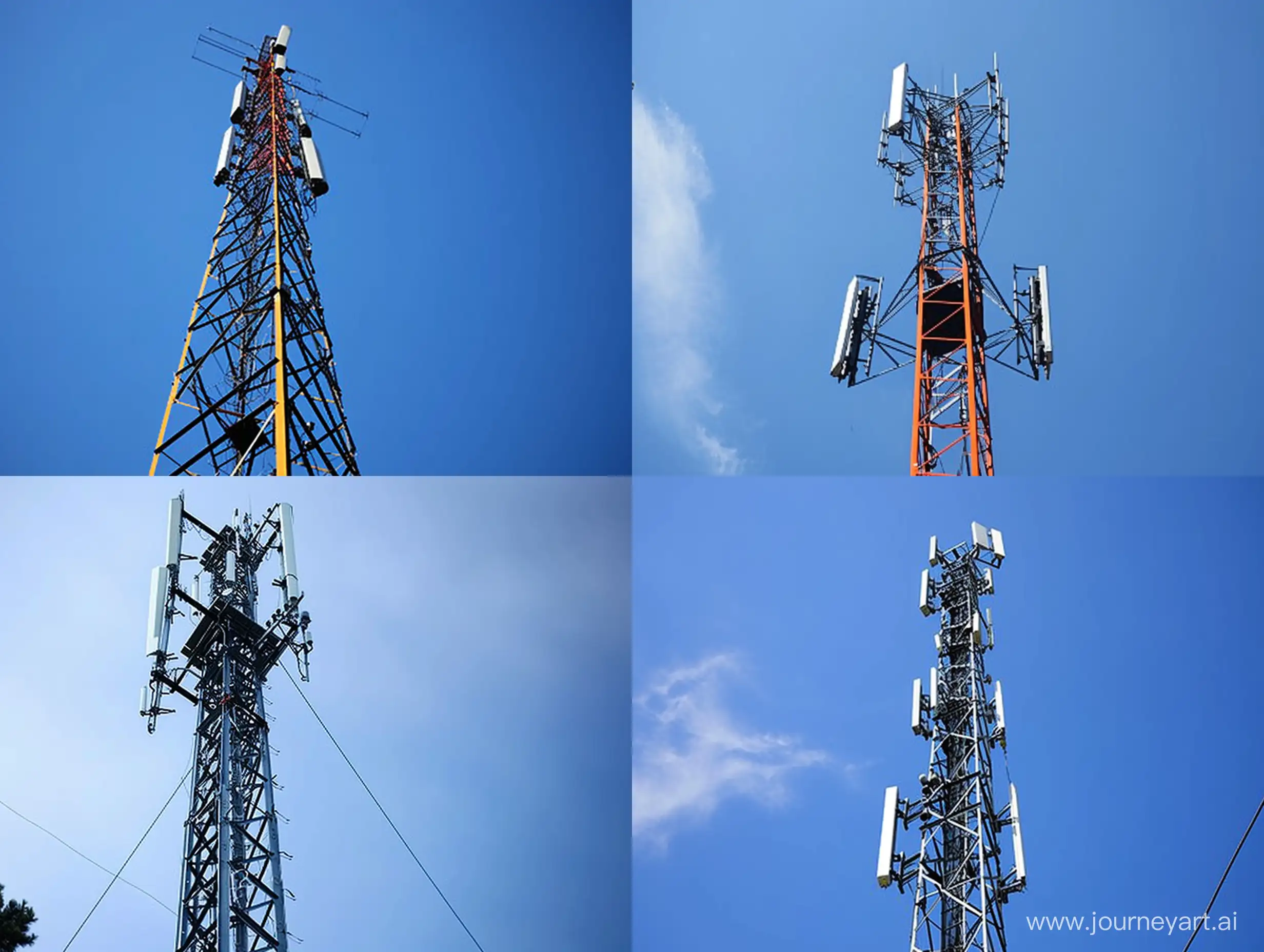 GSM-Antenna-Tower-in-Urban-Landscape