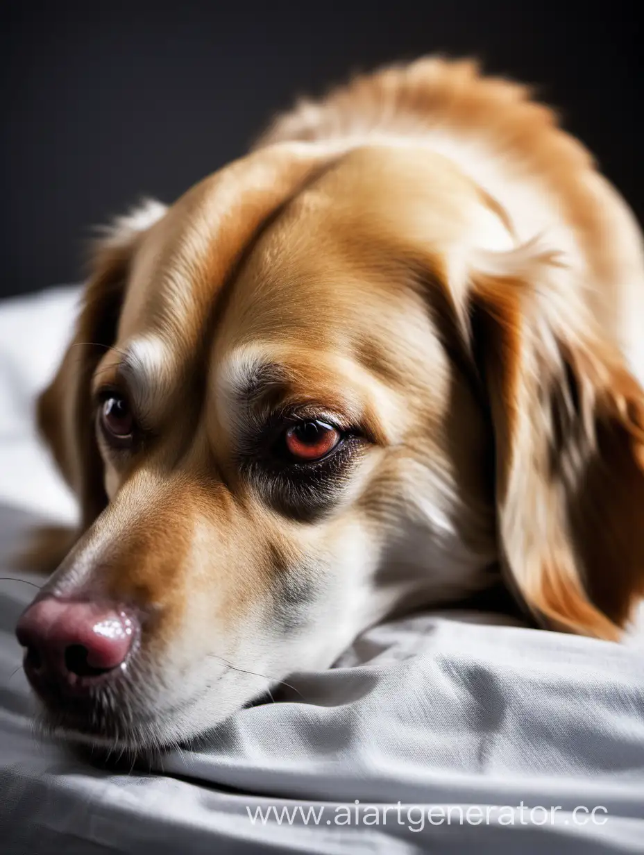 Concerned-Owner-Observing-Dog-Showing-Symptoms-of-Poisoning