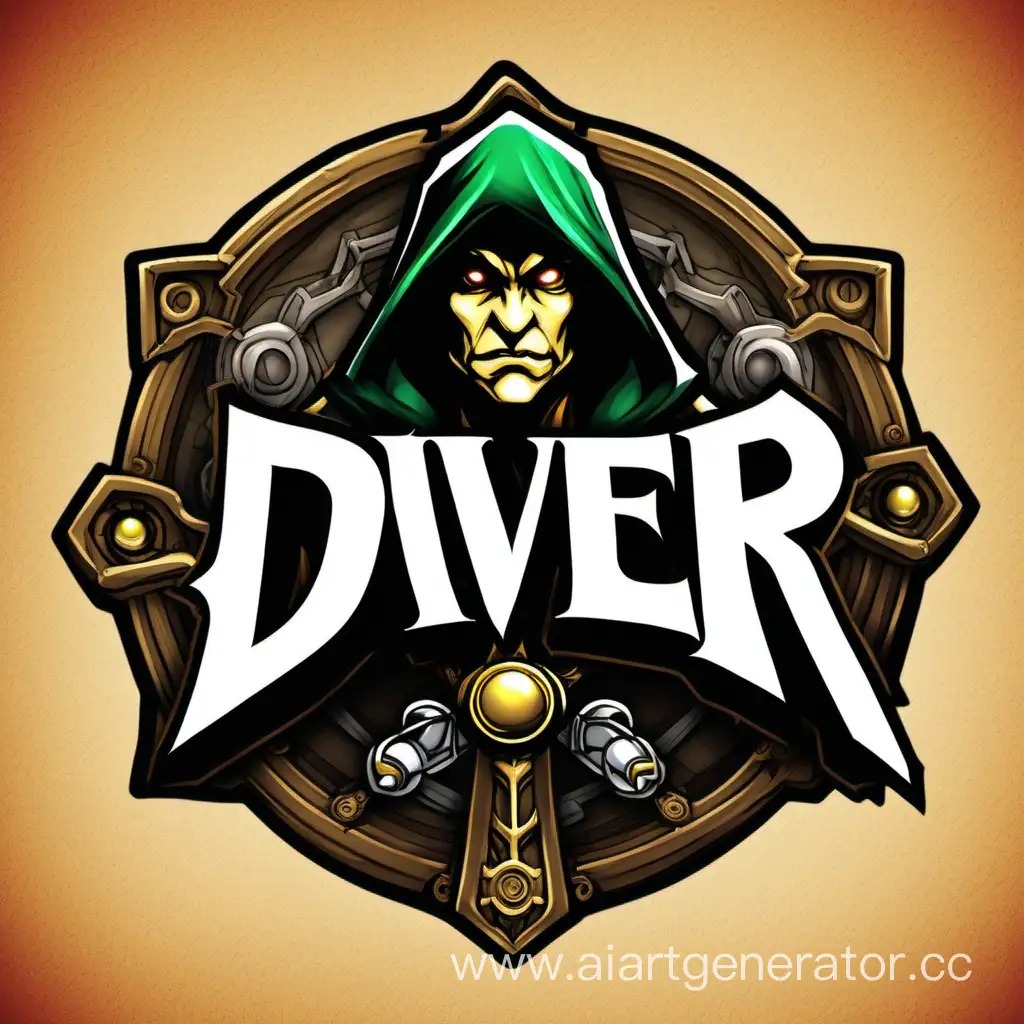 Лого для  веб-приложения для интерактивного листа персонажа настольных игр 
RPG под название Dver