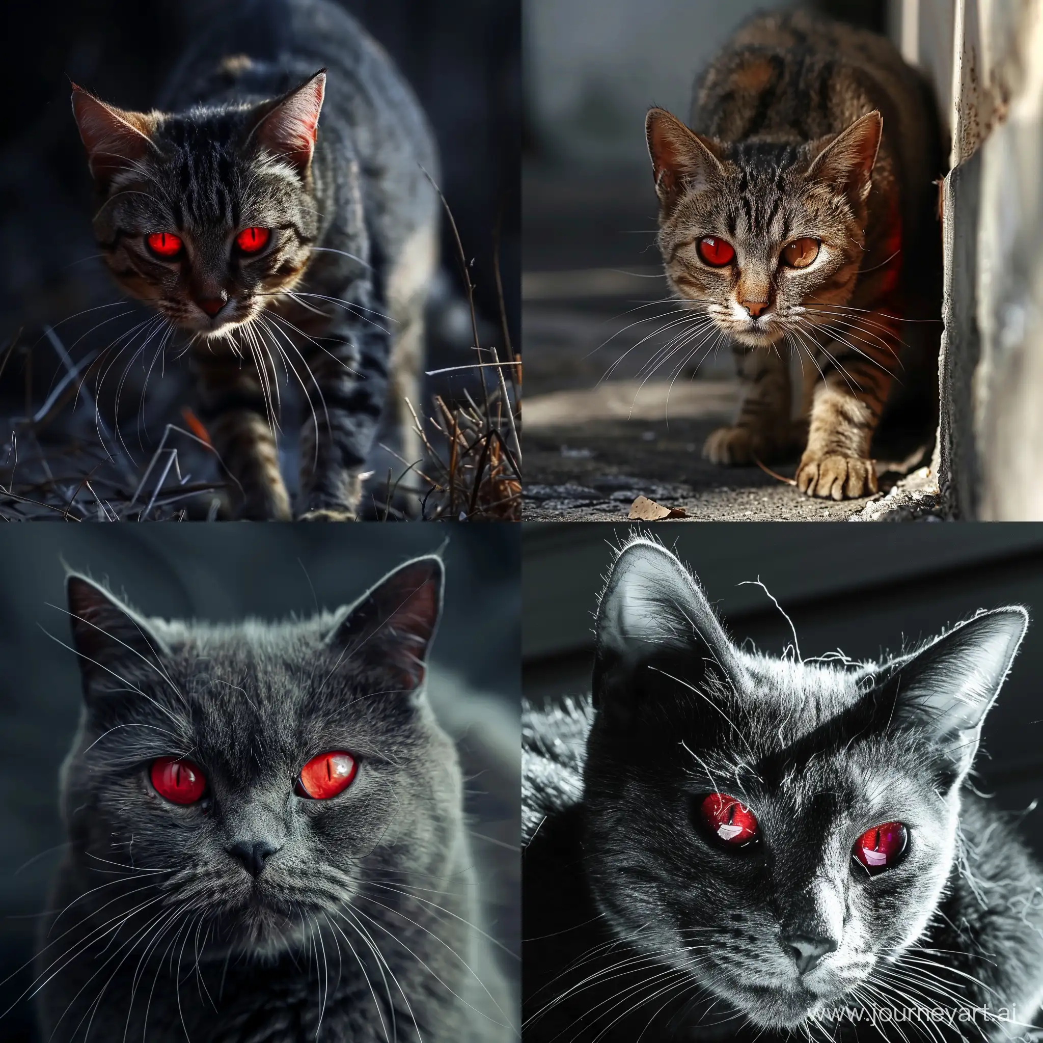 Mystical-Cat-with-Piercing-Red-Eyes