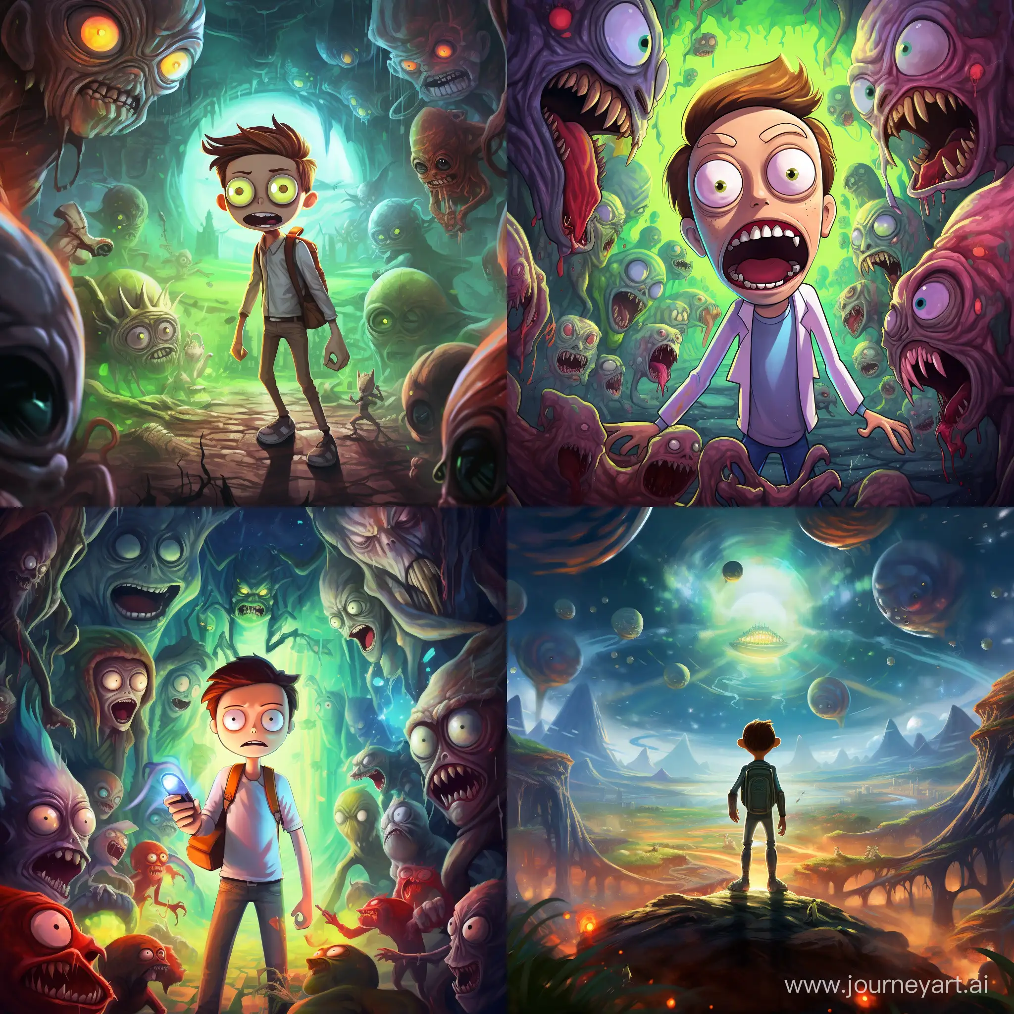 Rick-and-Morty-Fan-Art-Dynamic-Duo-in-11-Aspect-Ratio