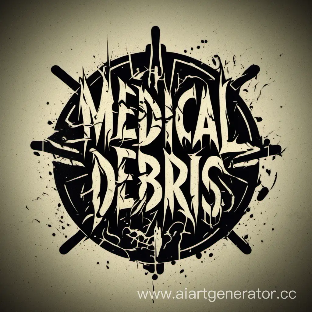 Medical-Debris-Cleanup-and-Recycling-Logo-Design