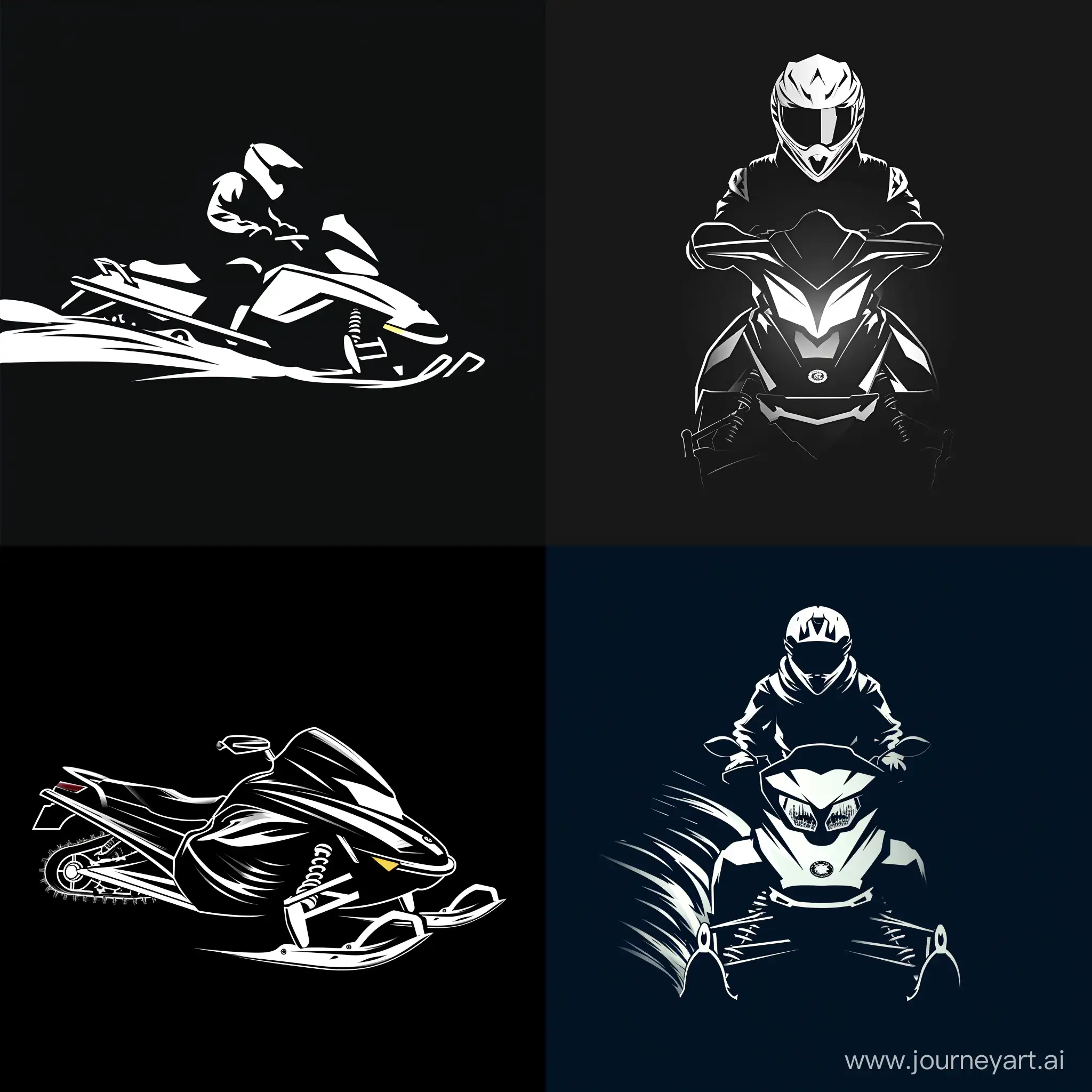 Sleek-and-Glossy-Snowmobile-Rentals-Logo