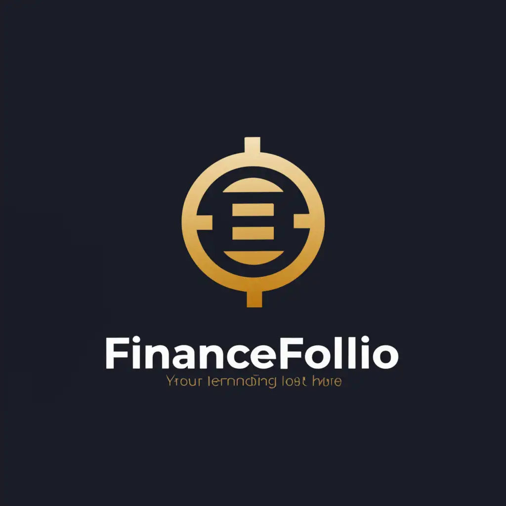 a logo design,with the text "FinanceFolio.com", main symbol:Money,complex,be used in Finance industry,clear background