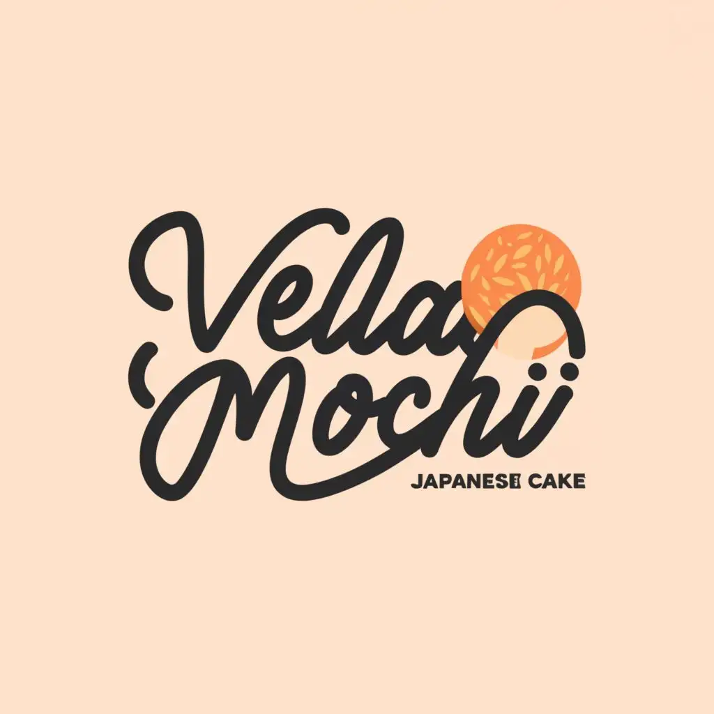a logo design,with the text "Vella Mochi", main symbol:crafts,Moderate,be used in Retail industry,clear background
