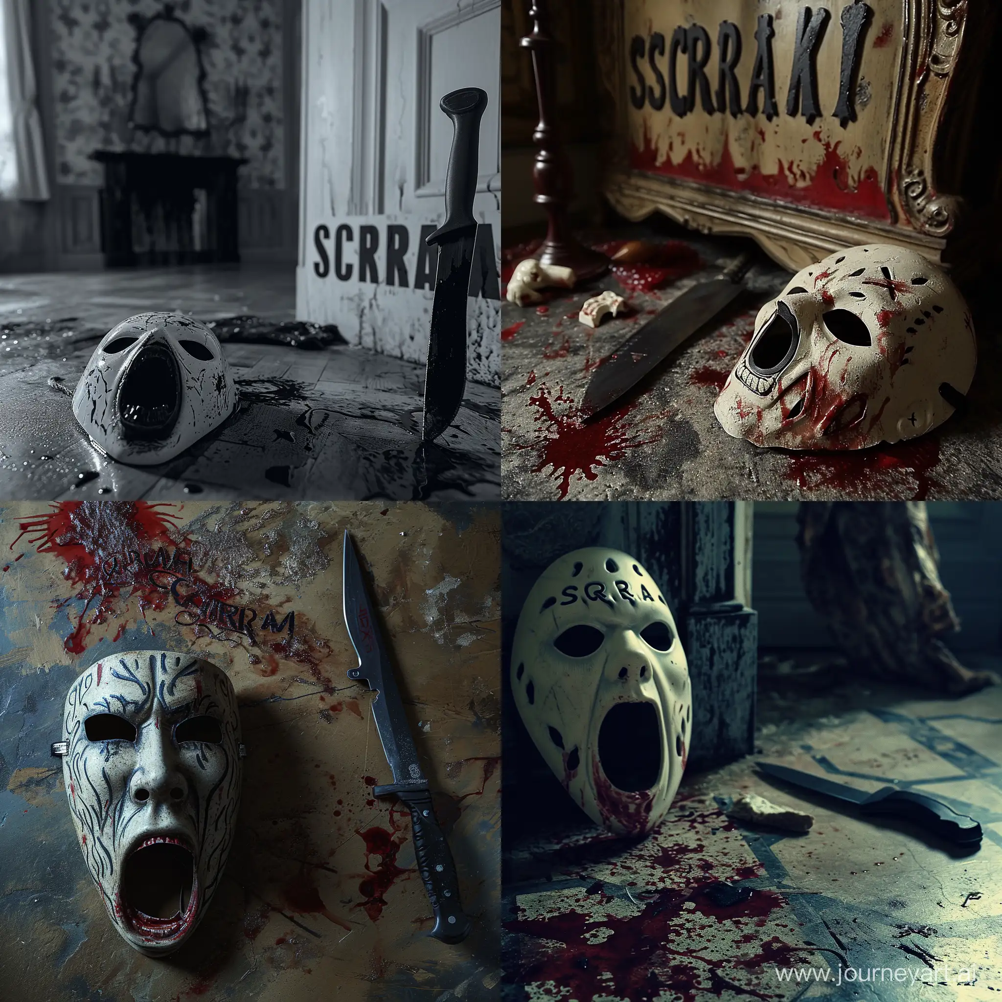 Scream-Mask-and-Bloodied-Knife-Composition