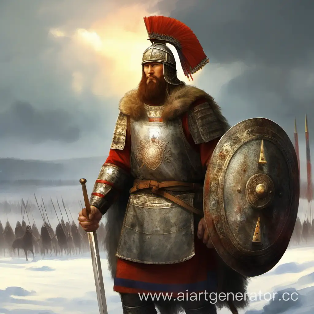 Proud-Warrior-in-Ancient-Russia-Art