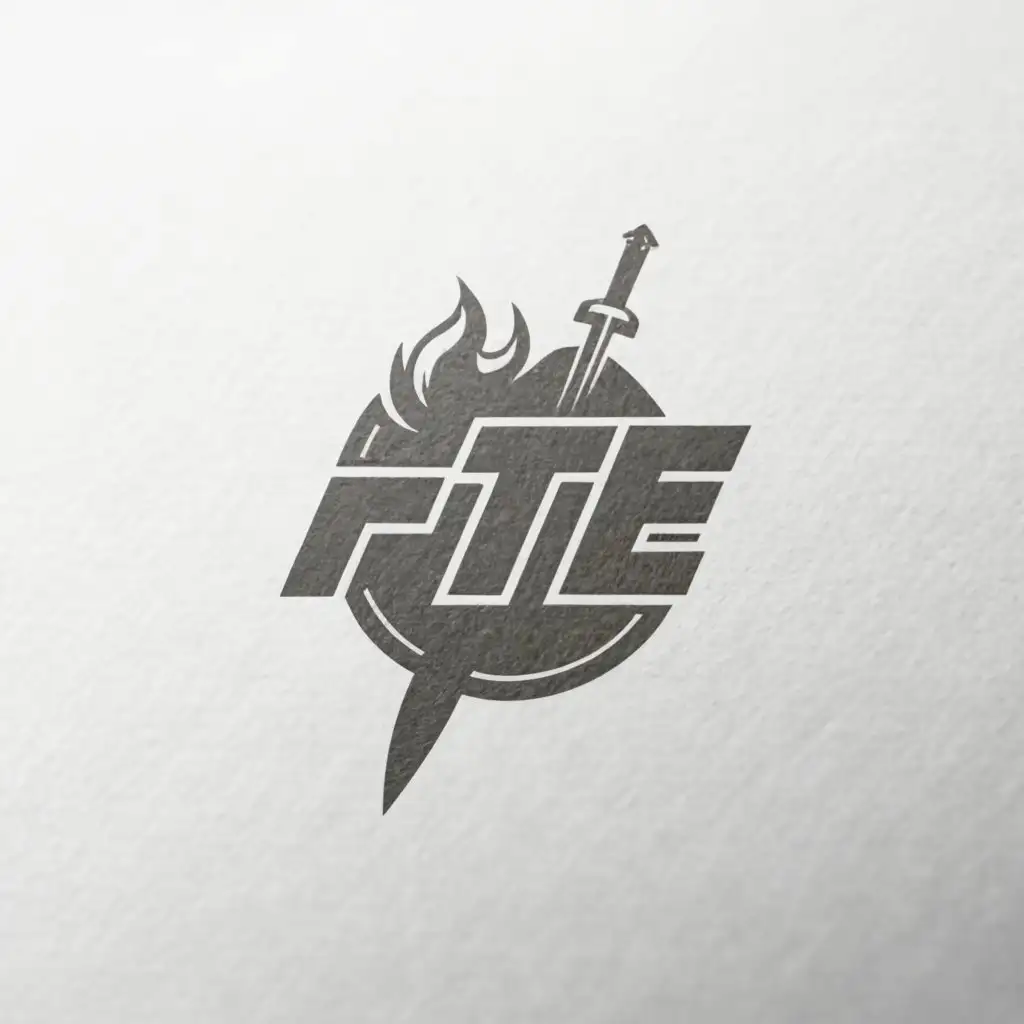 LOGO-Design-for-Front-Toward-Enemy-Minimalistic-FTE-Symbol-on-Clear-Background