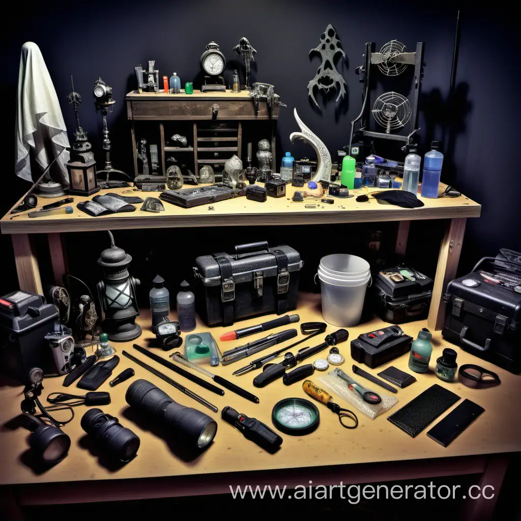 Ghost-Hunters-Workbench-Essential-Equipment-for-Paranormal-Investigation