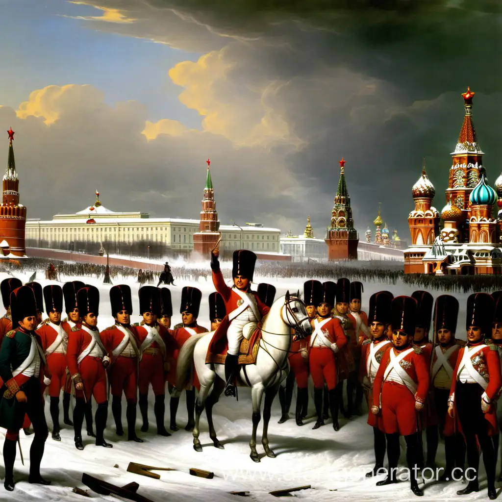 Napoleons-Conquest-of-Moscow-Historical-AI-Art