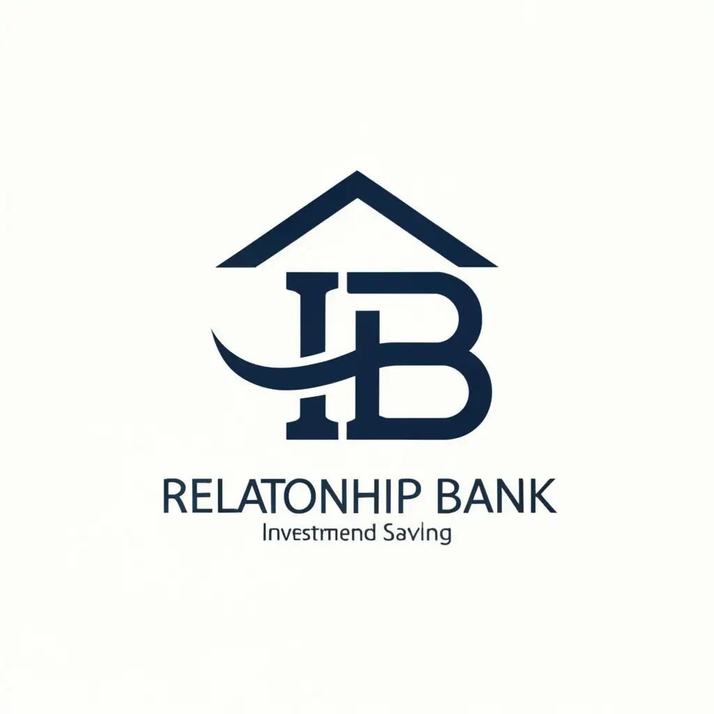 a logo design,with the text "relationship bank", main symbol:bank investment ant saveing,Moderate,be used in Finance industry,clear background