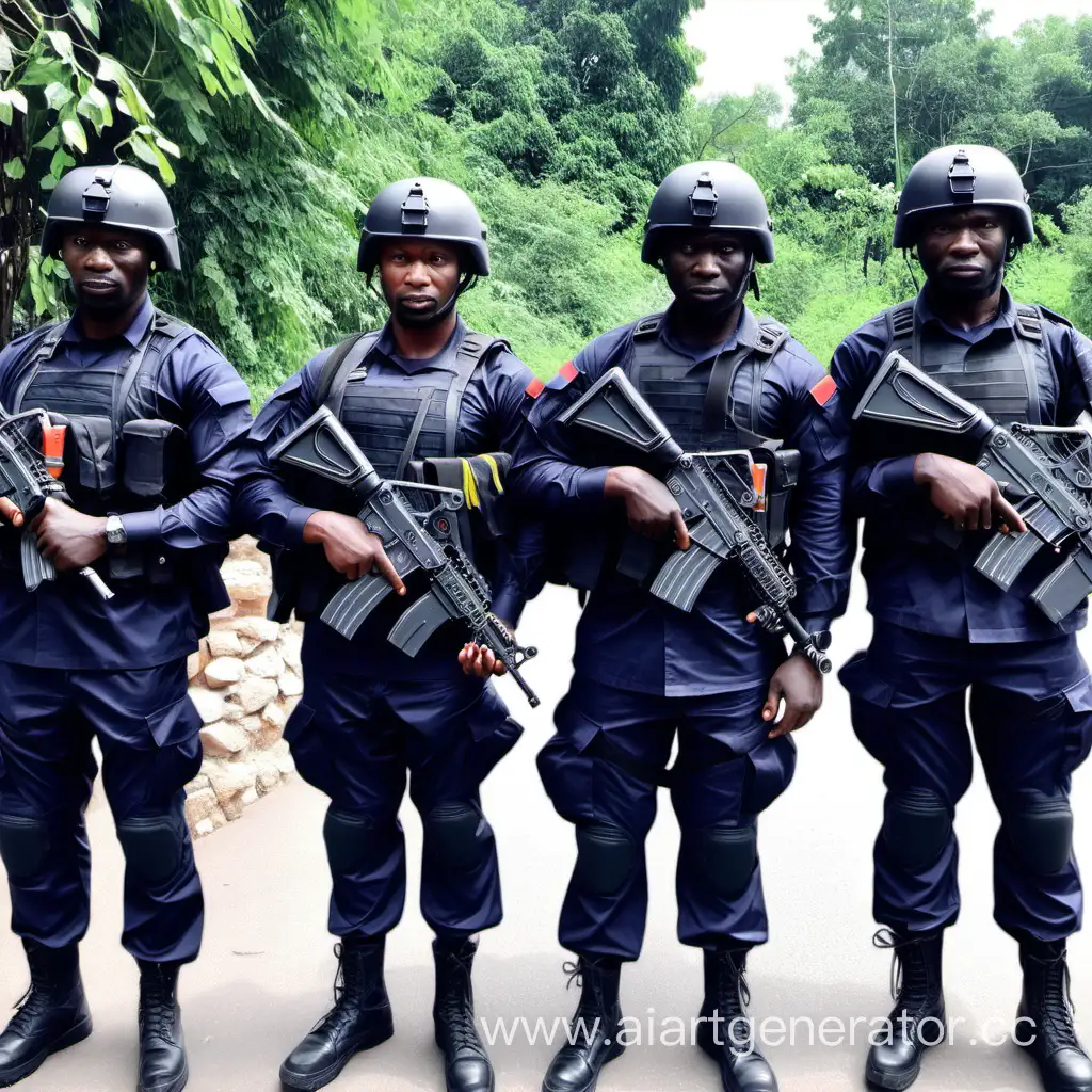 нигерийский спецназ готовится взять штурмом пещеру ярослава