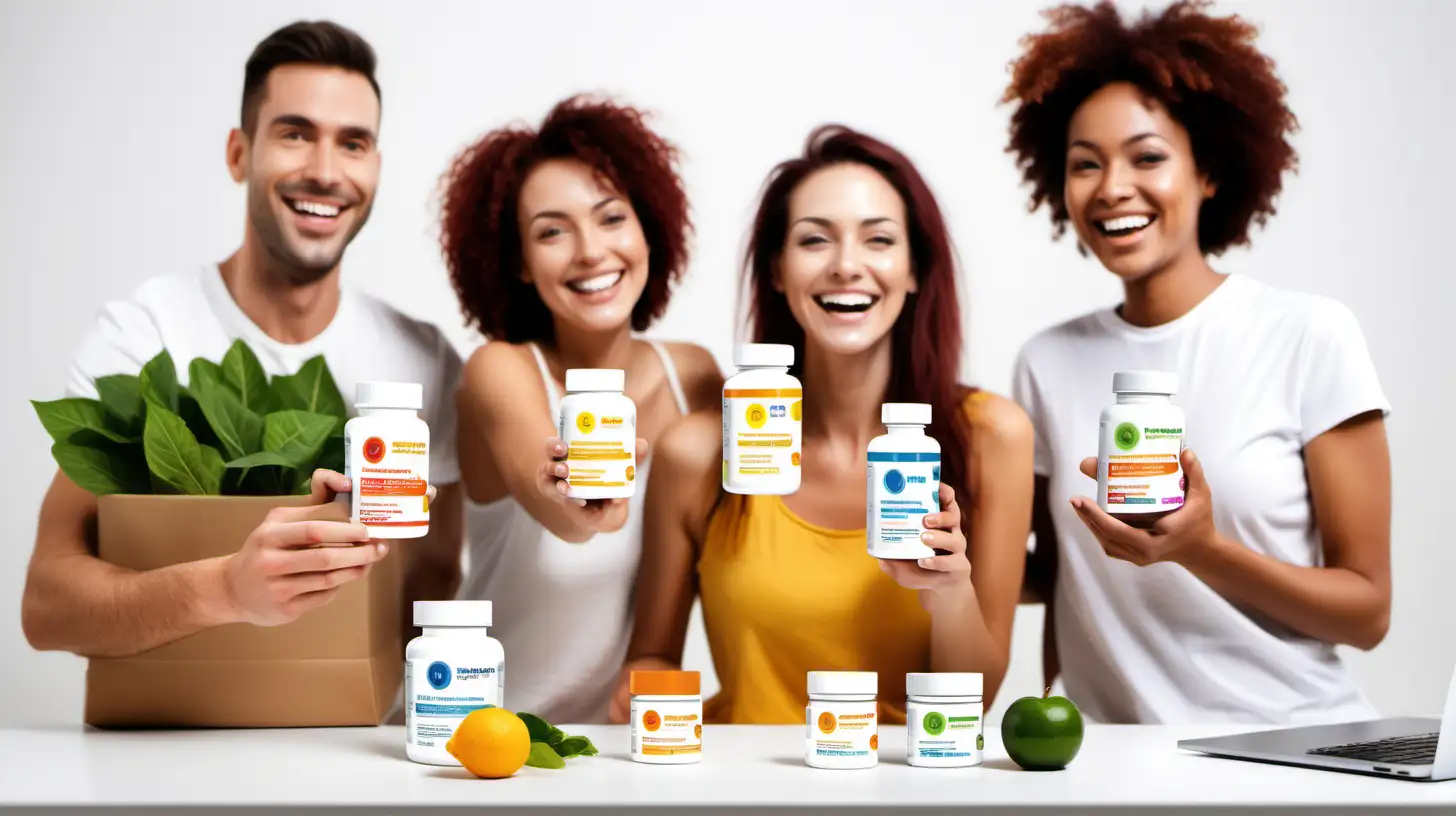 Online Dietary Supplement Store with Joyful Customers