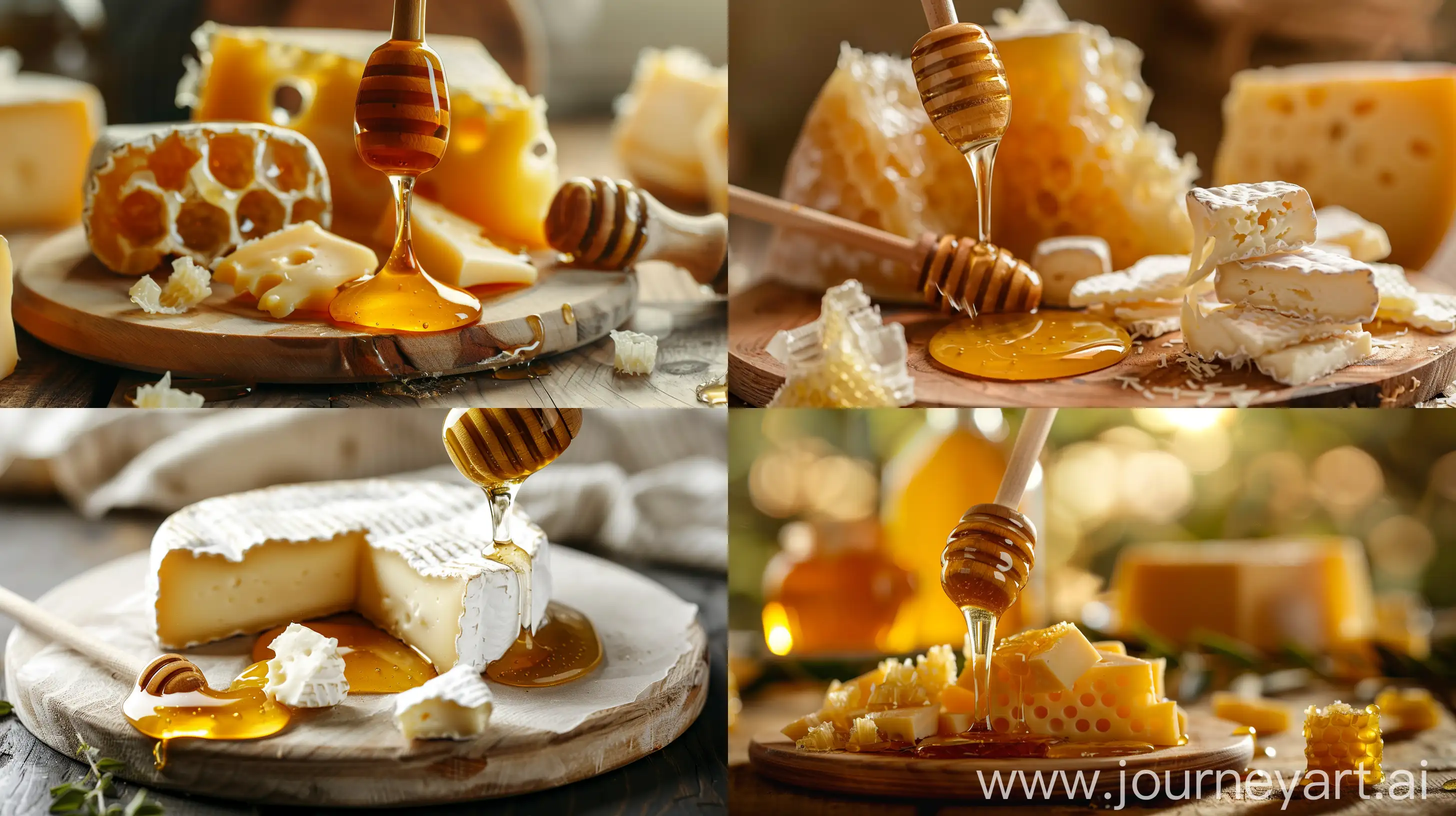 Fantasy-Cheese-and-Honey-Mixer-in-Beautiful-Hive-Setting