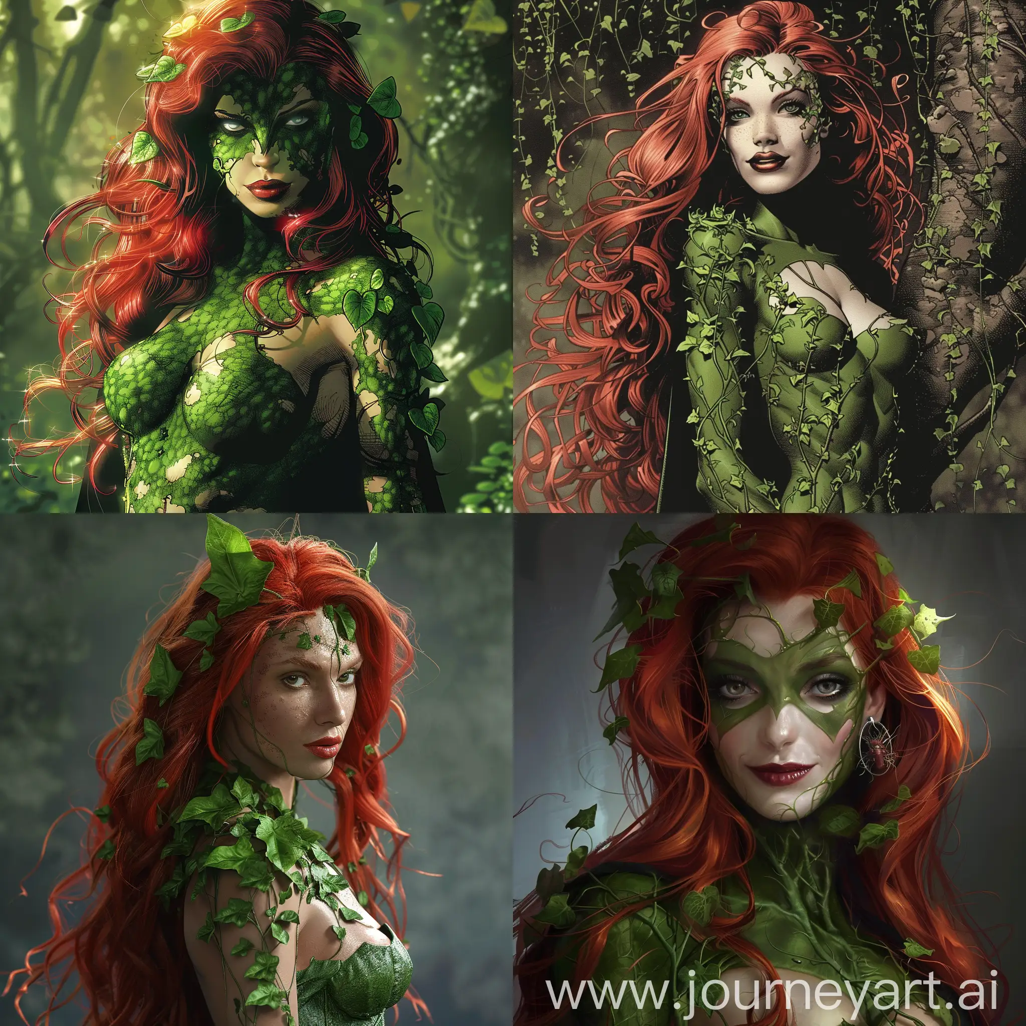 Poison Ivy Ivy Batman villainess 