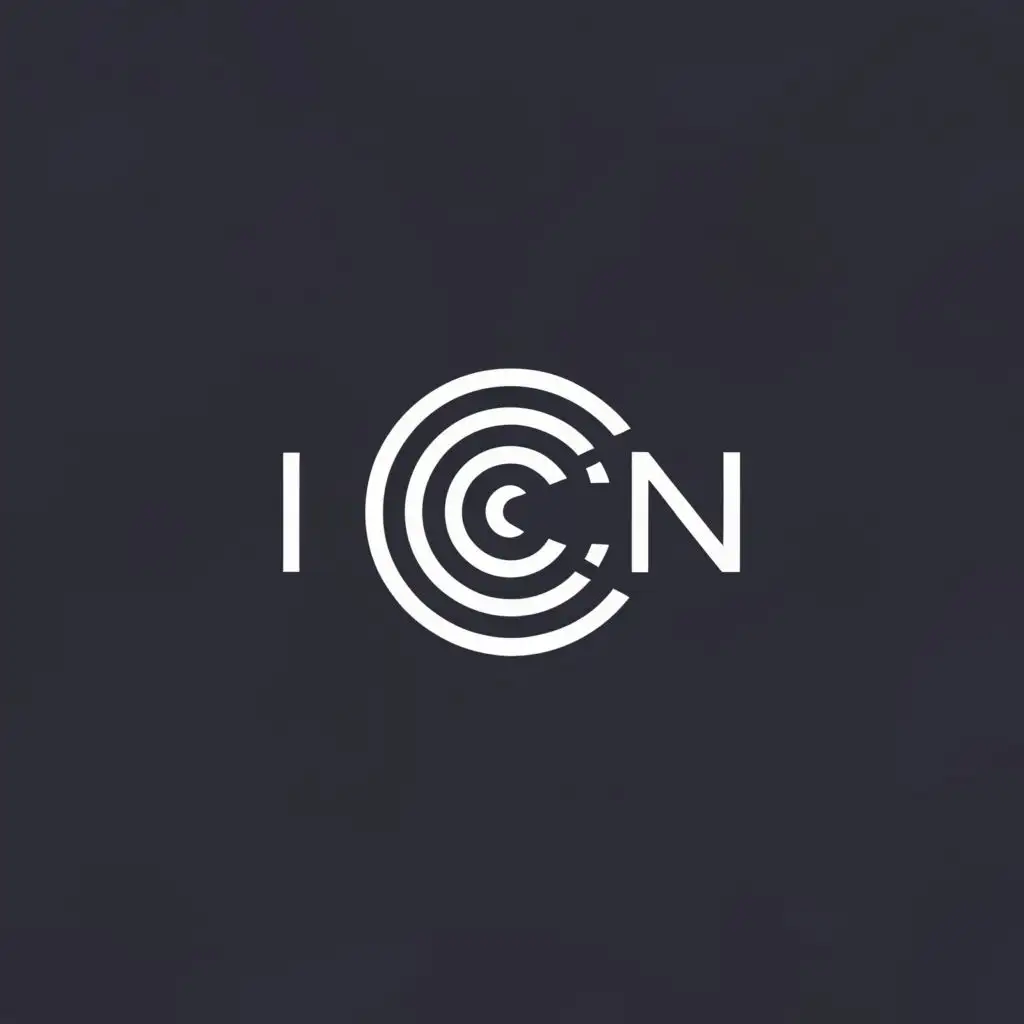 a logo design,with the text "ICON", main symbol:Font,Minimalistic,clear background