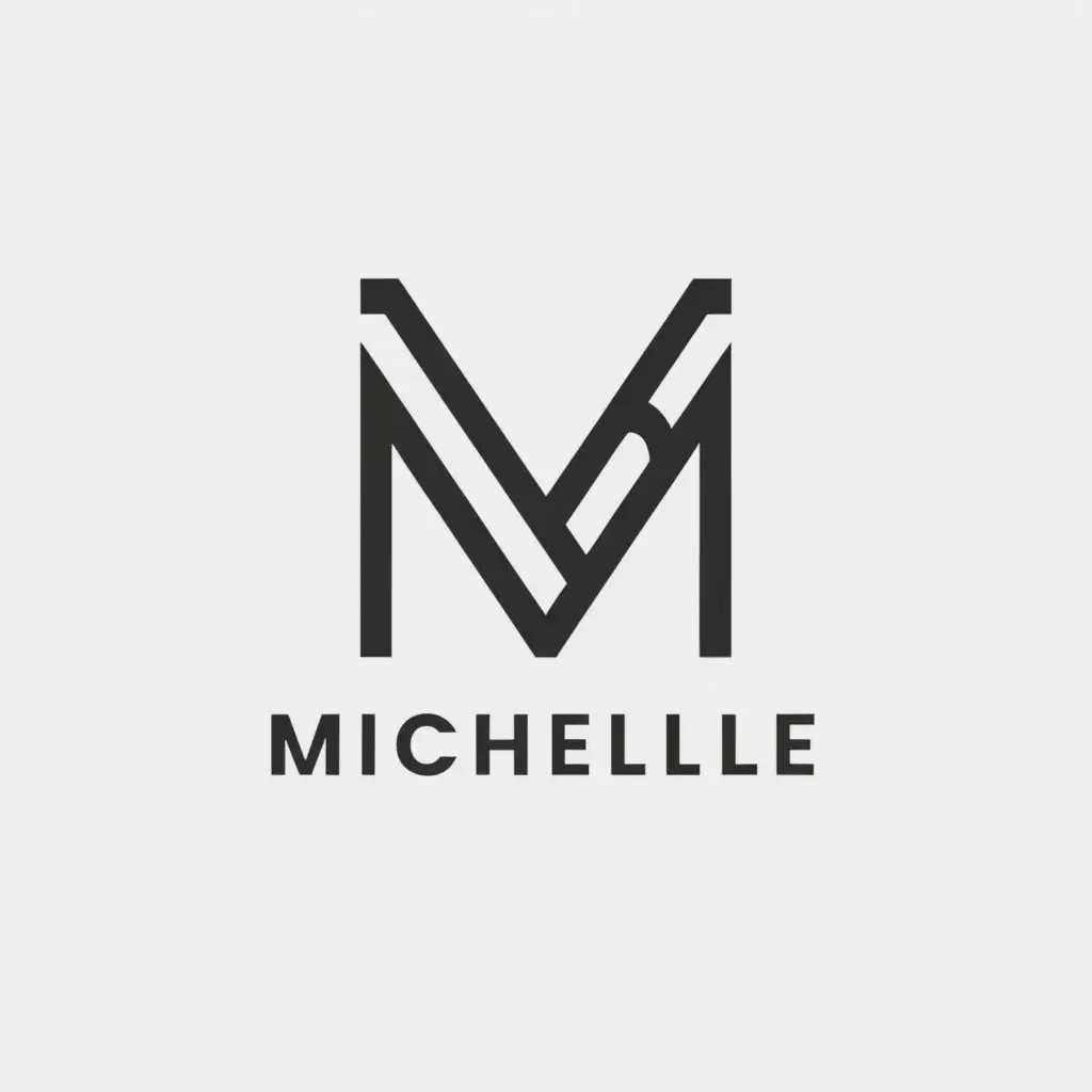 a logo design,with the text "Michelle", main symbol:mc,Minimalistic,be used in Construction industry,clear background