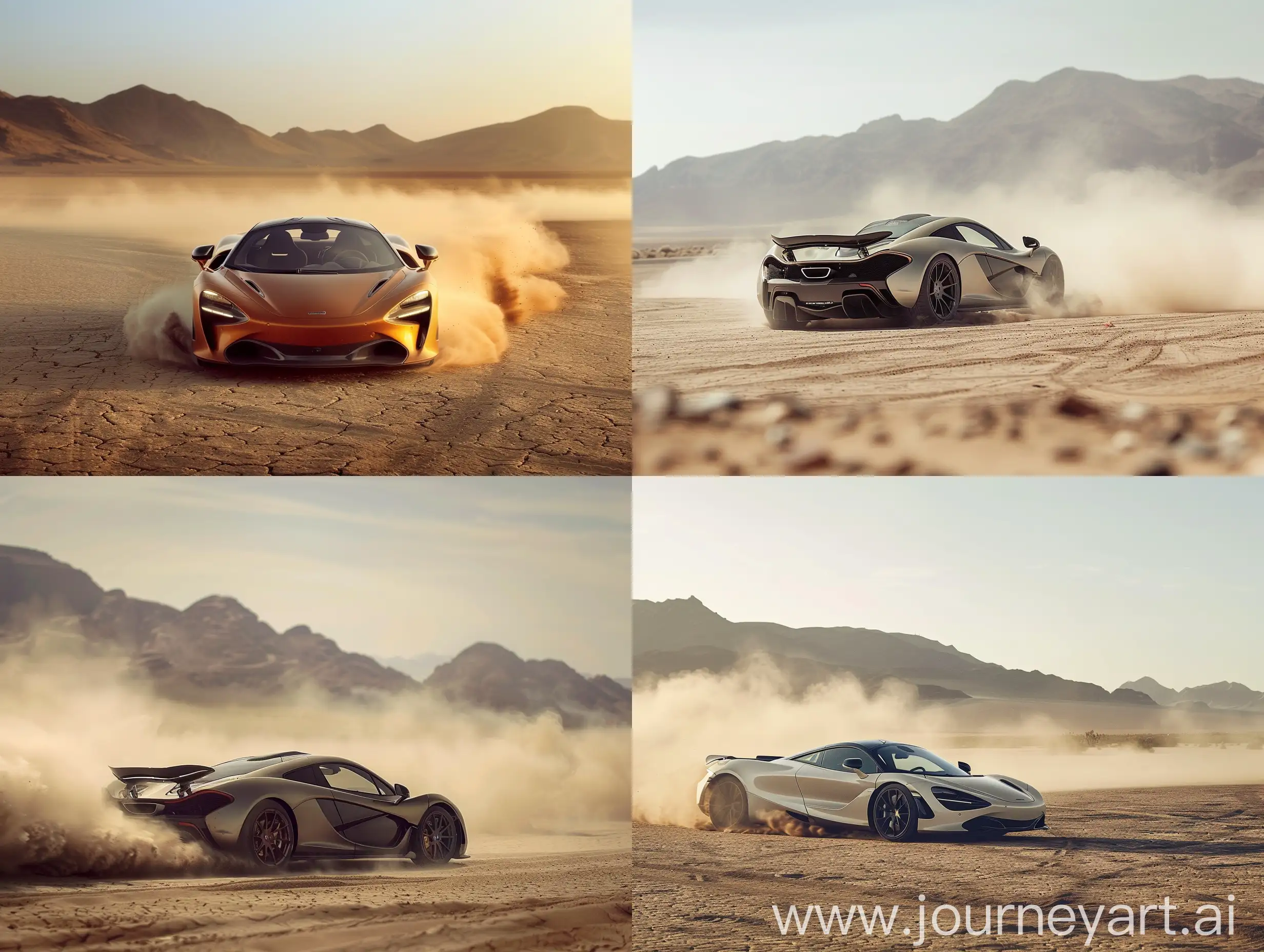 McLaren-Racing-Car-in-Desert-Dust-Storm