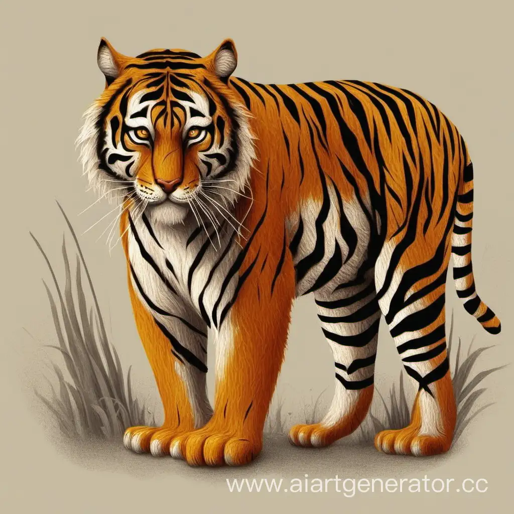 Majestic-Tiger-Roaming-in-the-Wild
