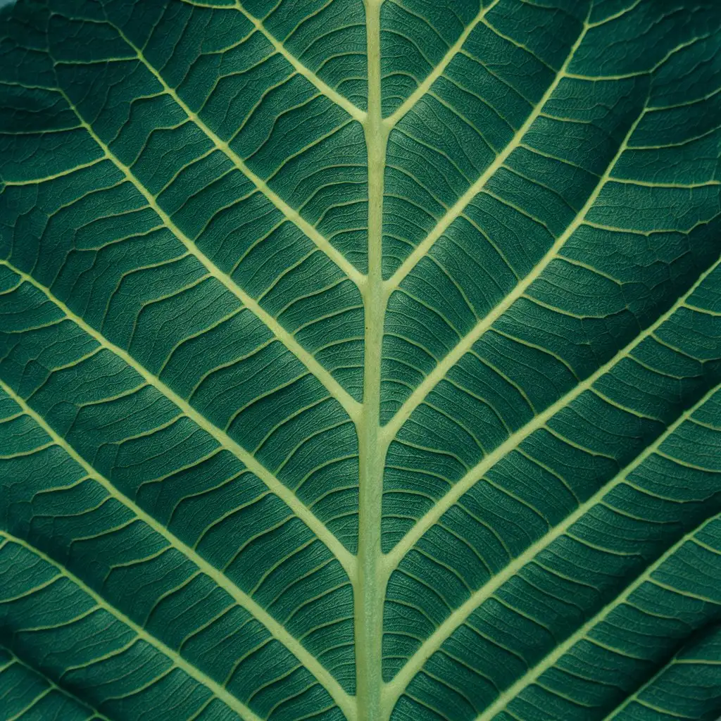 Vibrant-Autumn-Leaves-with-Intricate-Veins-Natures-Artistry