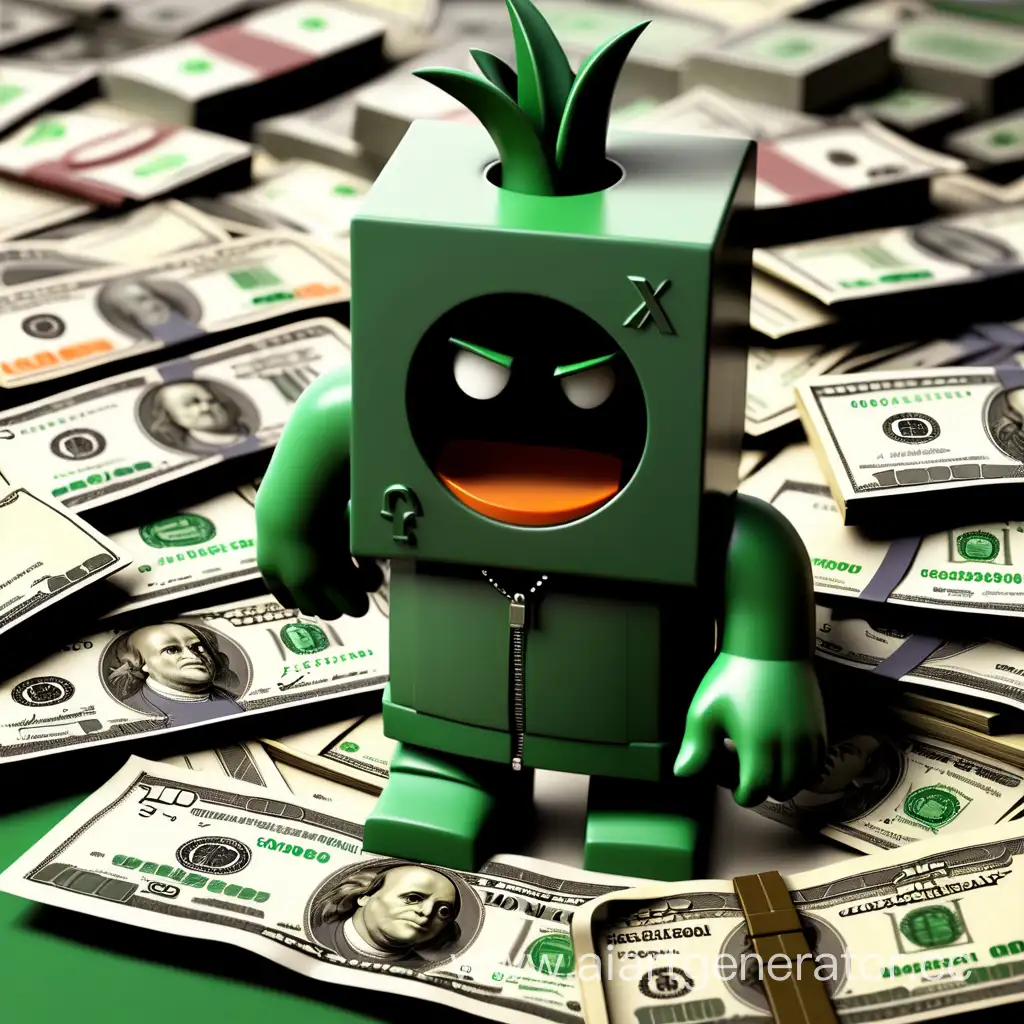 Stack-of-Robux-Currency-with-Money-in-Background
